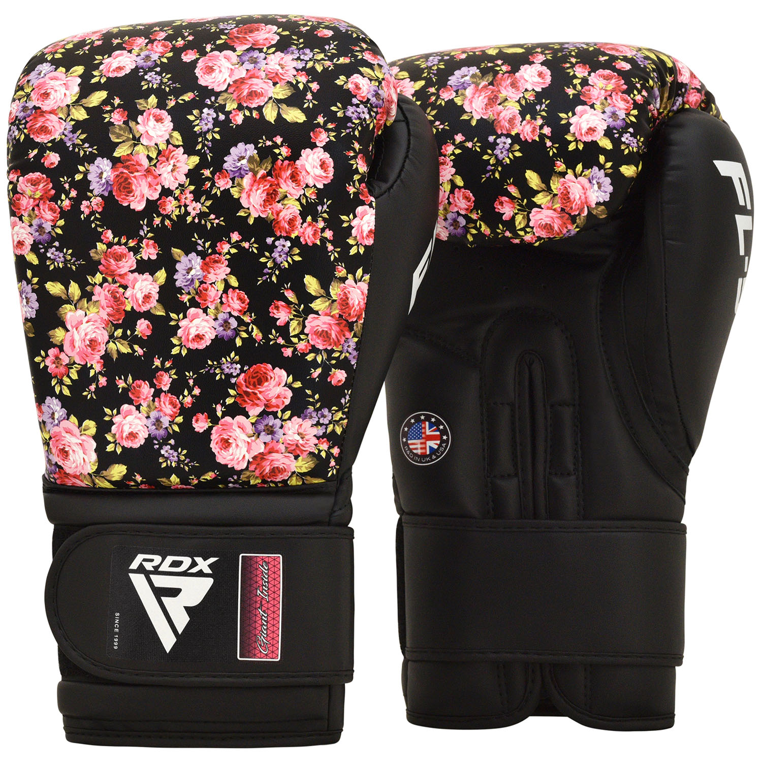 RDX Boxing Gloves, FL5, black