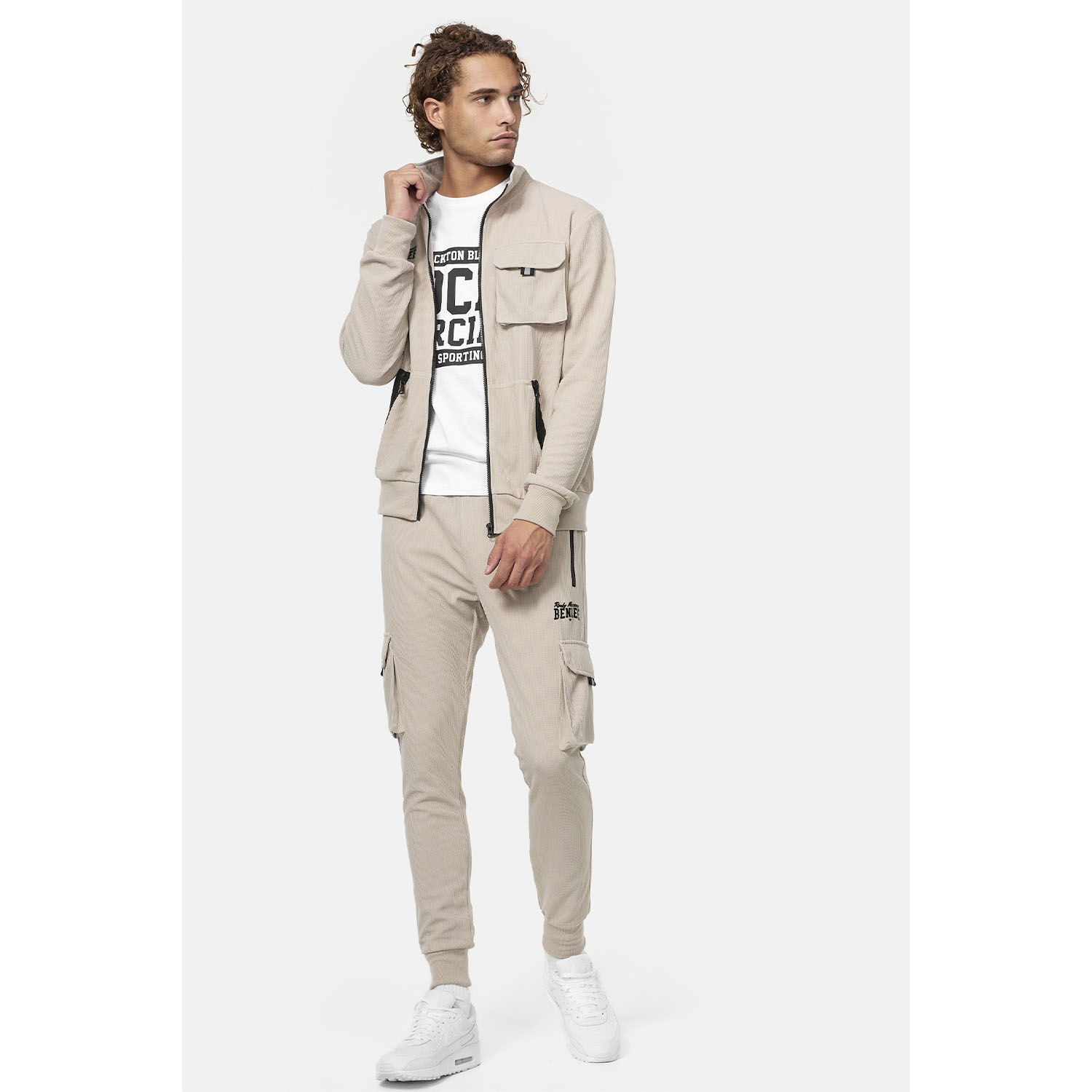 BENLEE Jogging Suit, Camarillo, beige, XXL