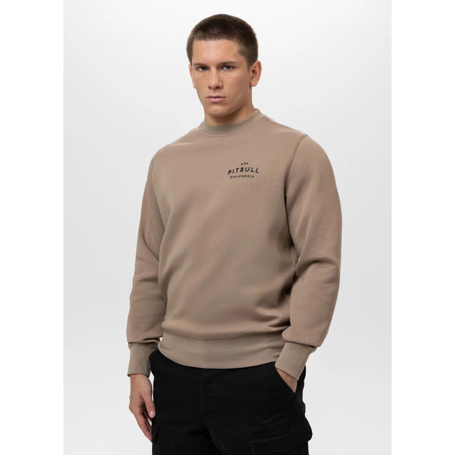 Pit Bull West Coast Crewneck, Sampson, sand, XXXL
