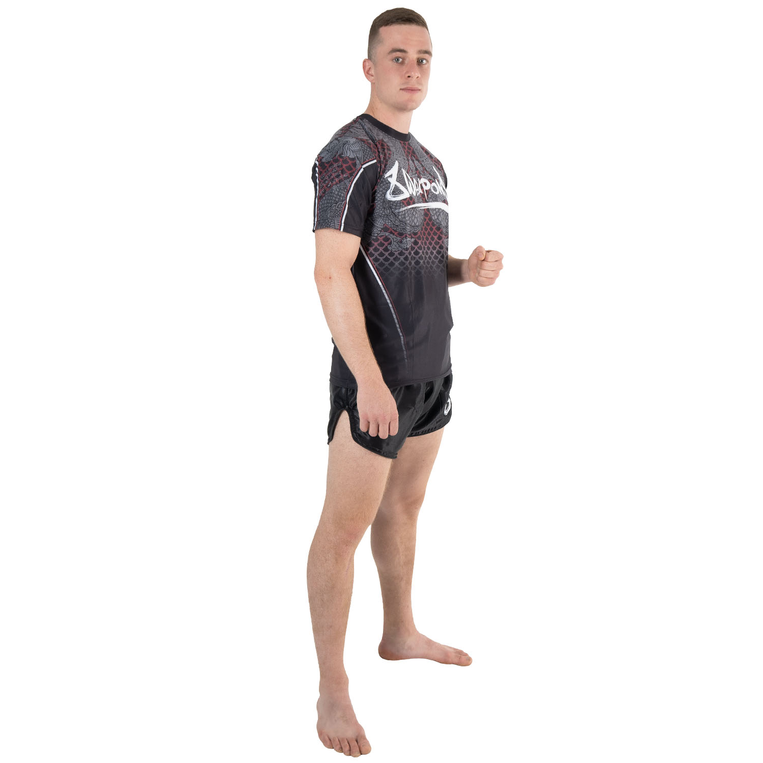 8 WEAPONS Functional T-Shirt, Naga Yant, black-red, XL