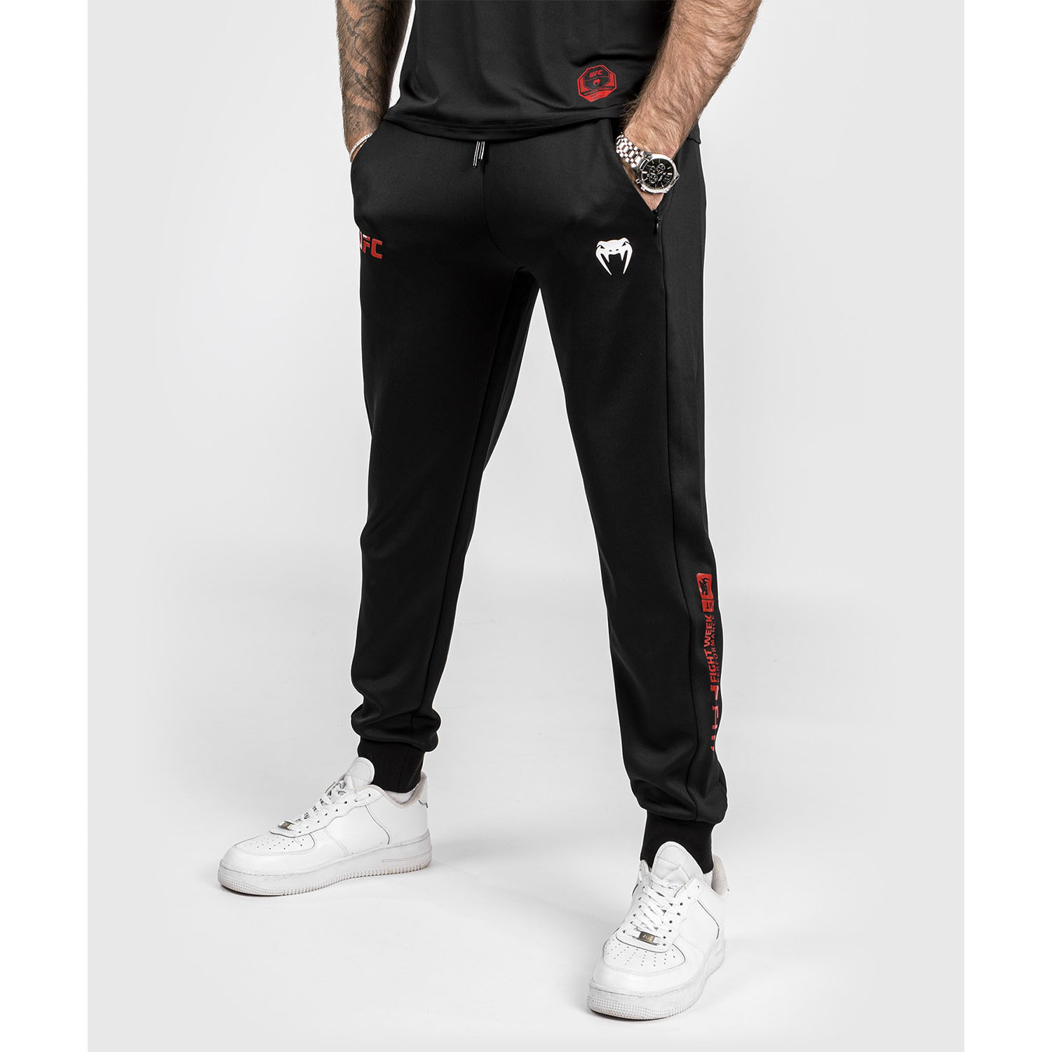 VENUM Jogginghose, UFC Authentic Fight Week, Adrenaline, schwarz, XL