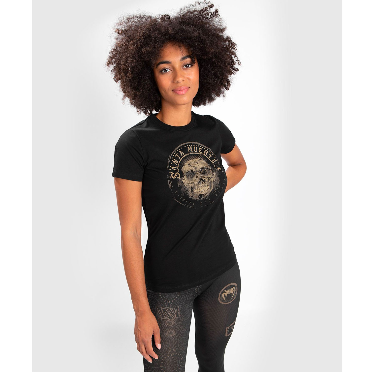 VENUM T-Shirt, Damen, Santa Muerte, schwarz, XS