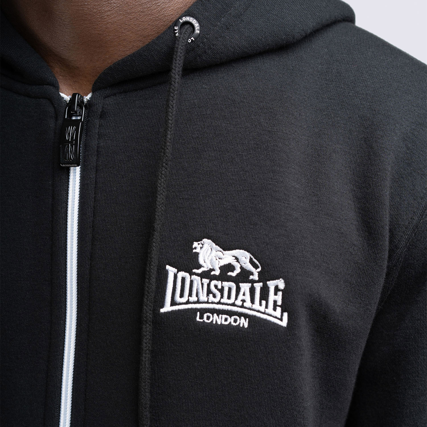 Lonsdale Tracksuit, Rottingean, black, S