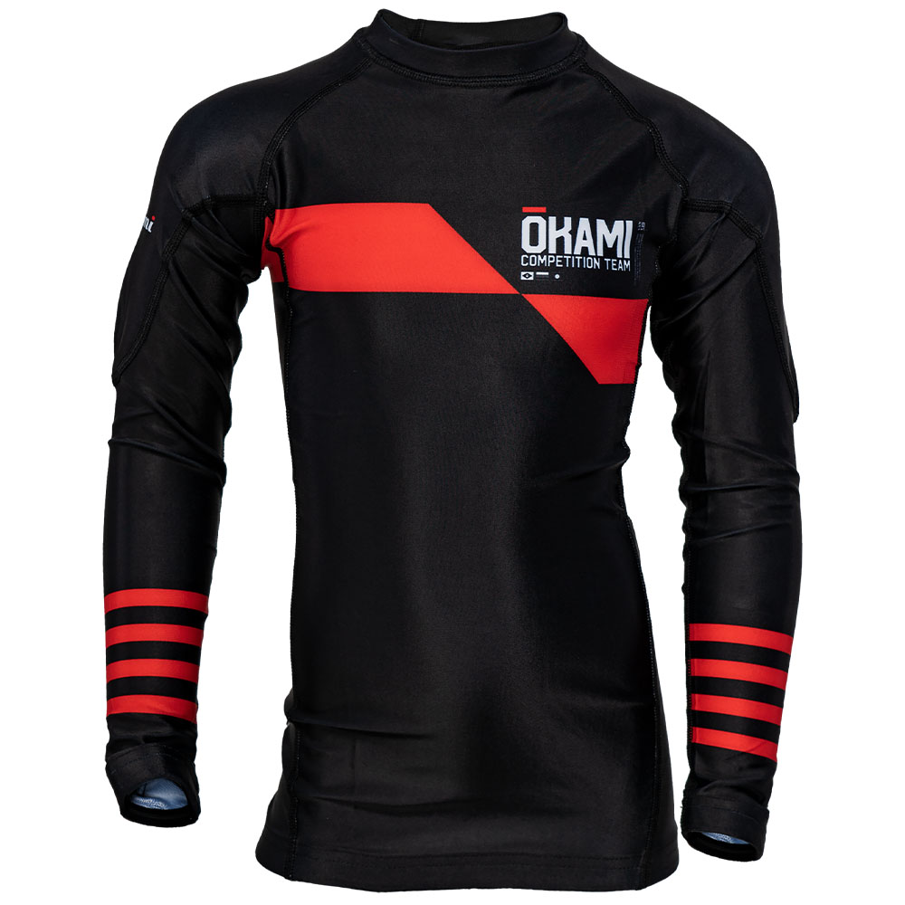 OKAMI Rashguard, L/S, Kids, Basic, XL