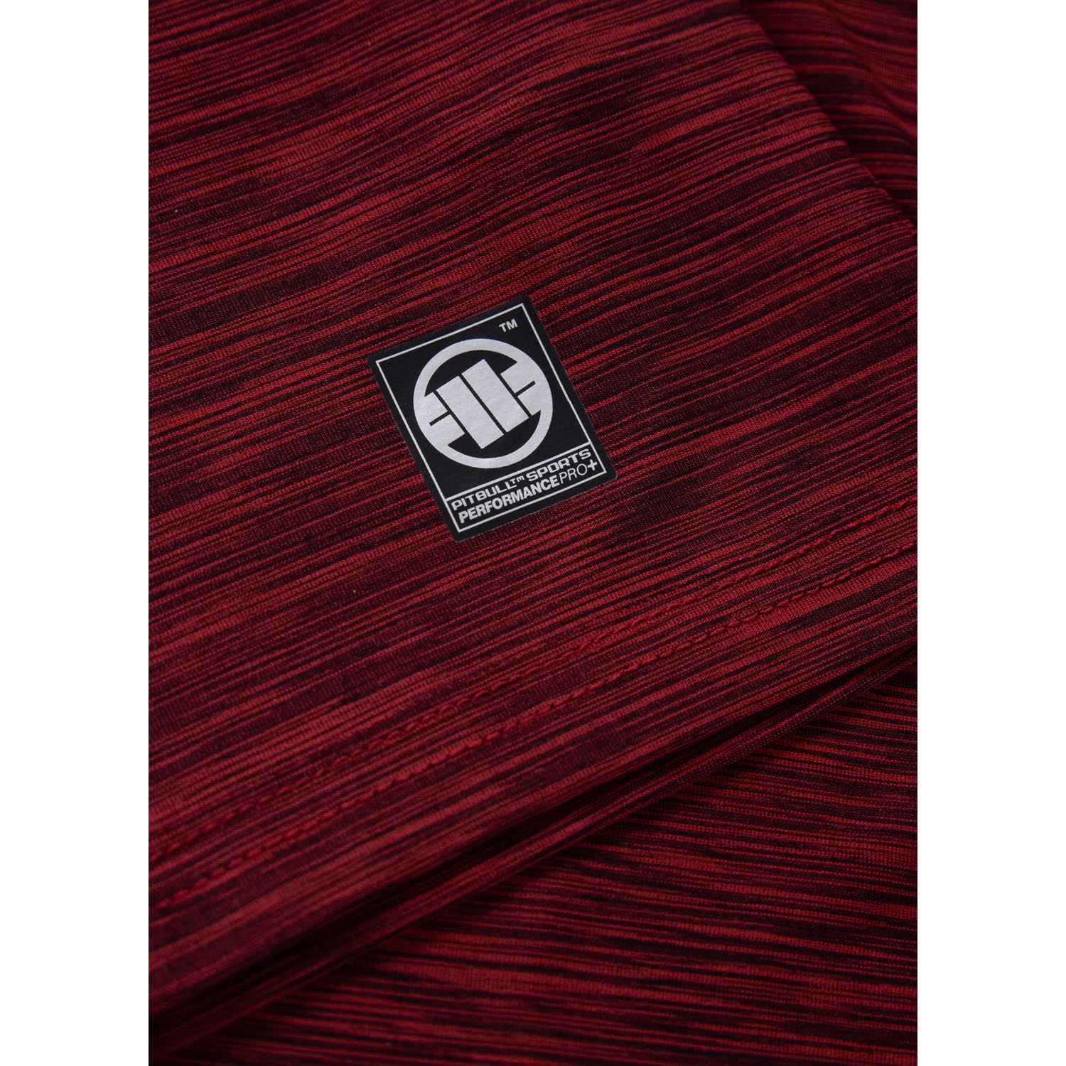 Pit Bull West Coast T-Shirt, Small Logo, Casual Sport, wine red, XXXL