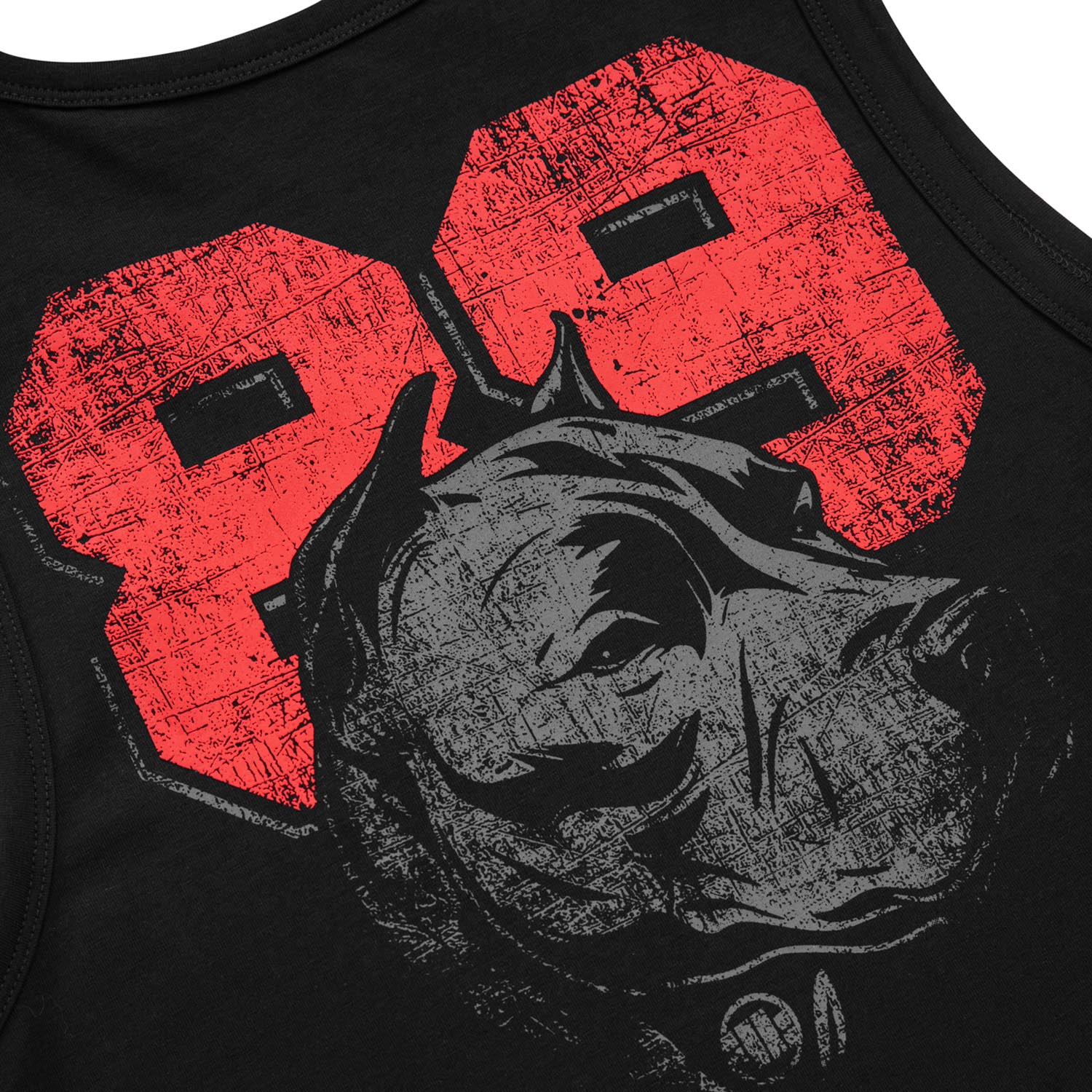 Pit Bull West Coast Tank Top, Dog 89, schwarz, S