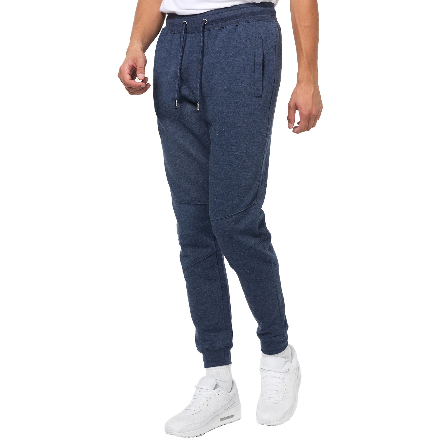 Lonsdale Jogging Pants, Wellingham, navy-orange, L