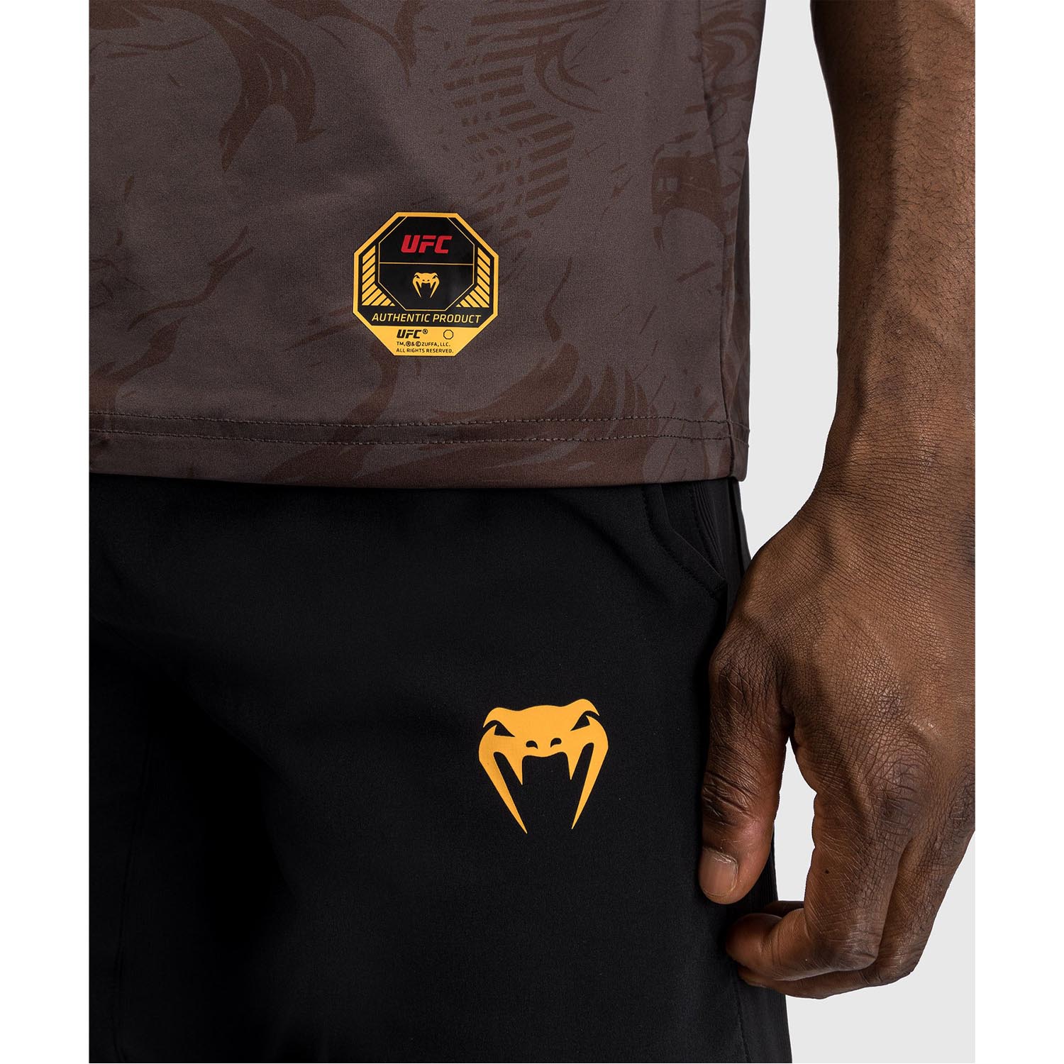 VENUM Dry Tech T-Shirt, UFC Fusion Fight Week, braun, XXL
