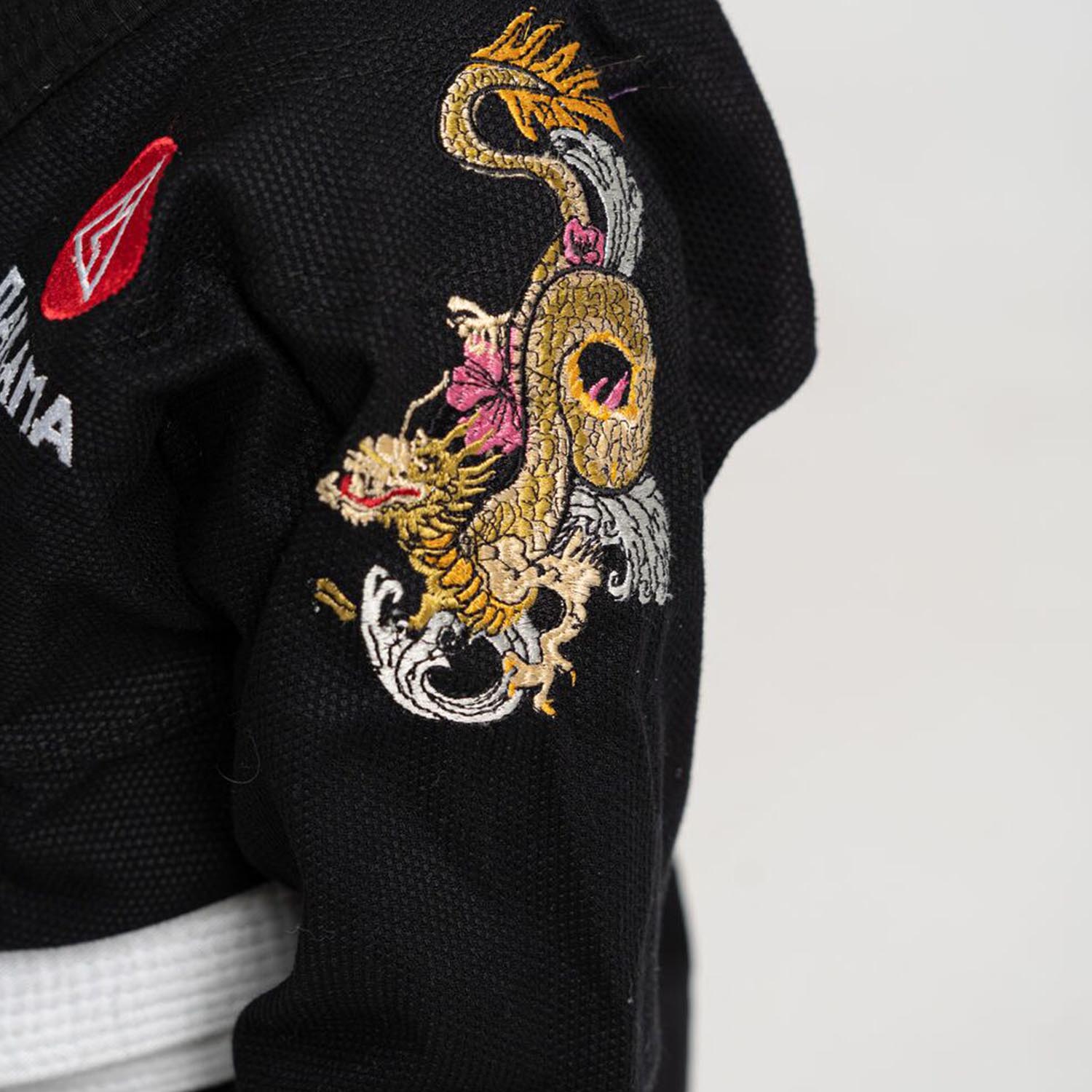 Nakama BJJ GI, Kids, Ryuu, schwarz, M4