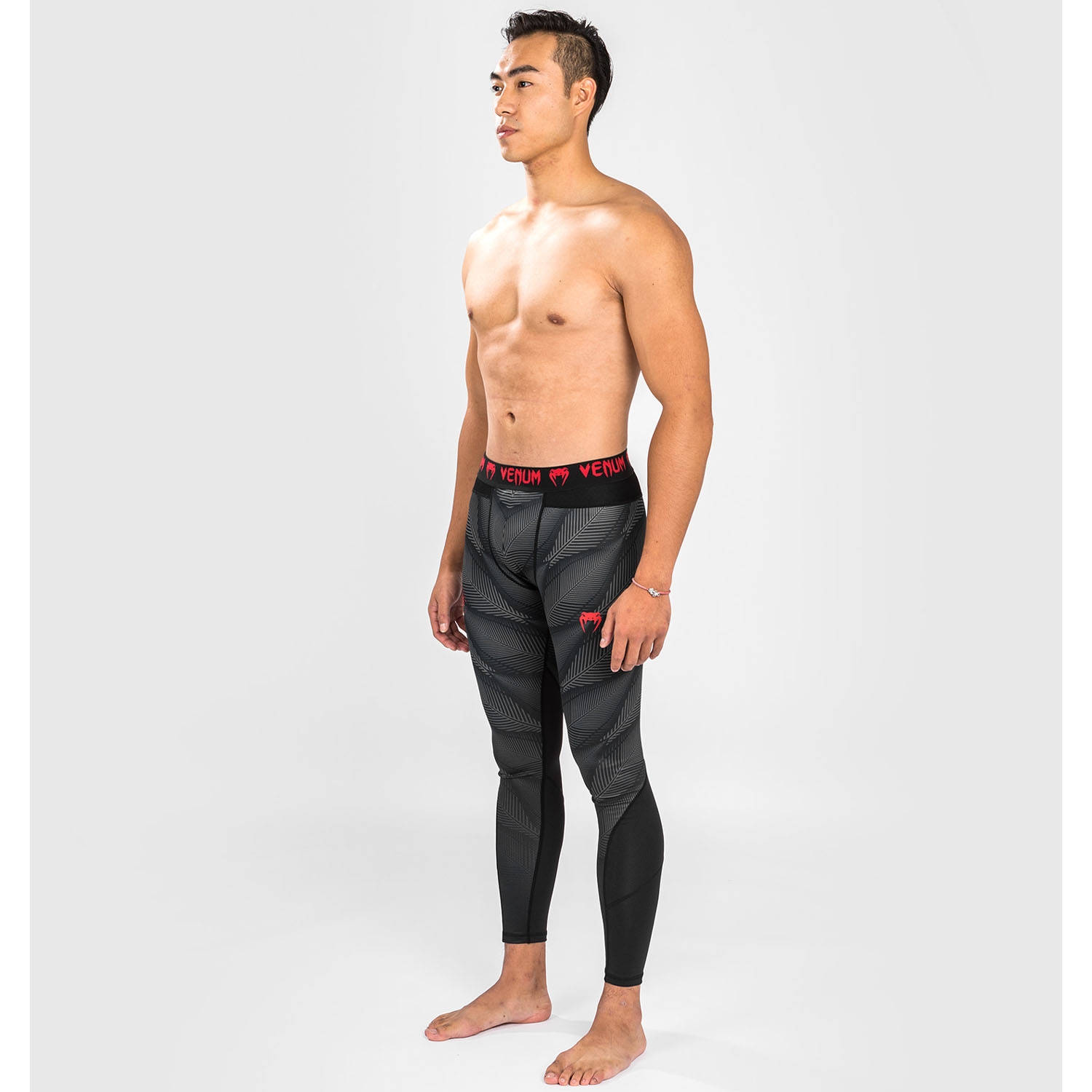 VENUM Compression Pants, Phantom, black-red, S