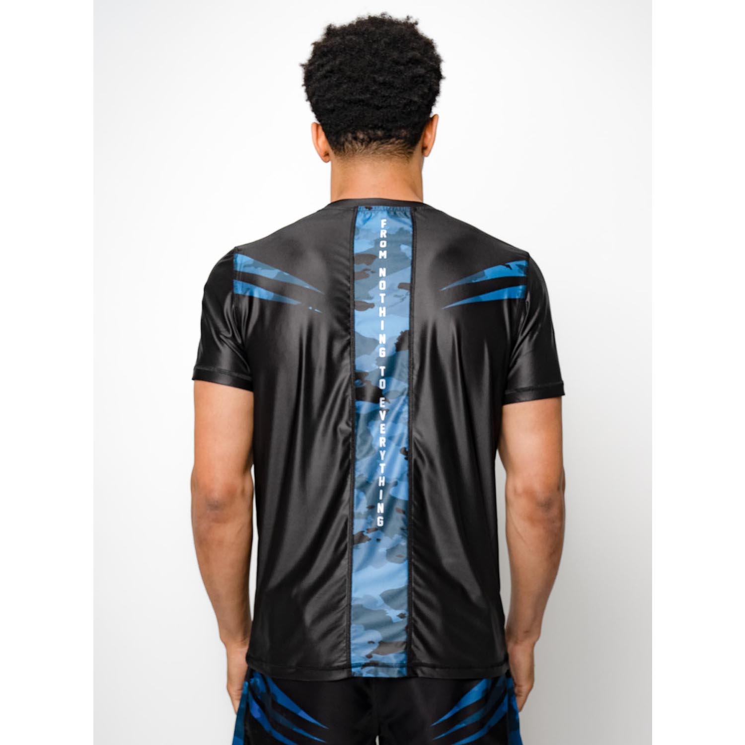 RINGLIFE Functional Shirt, Unit, black-blue camo, XXL