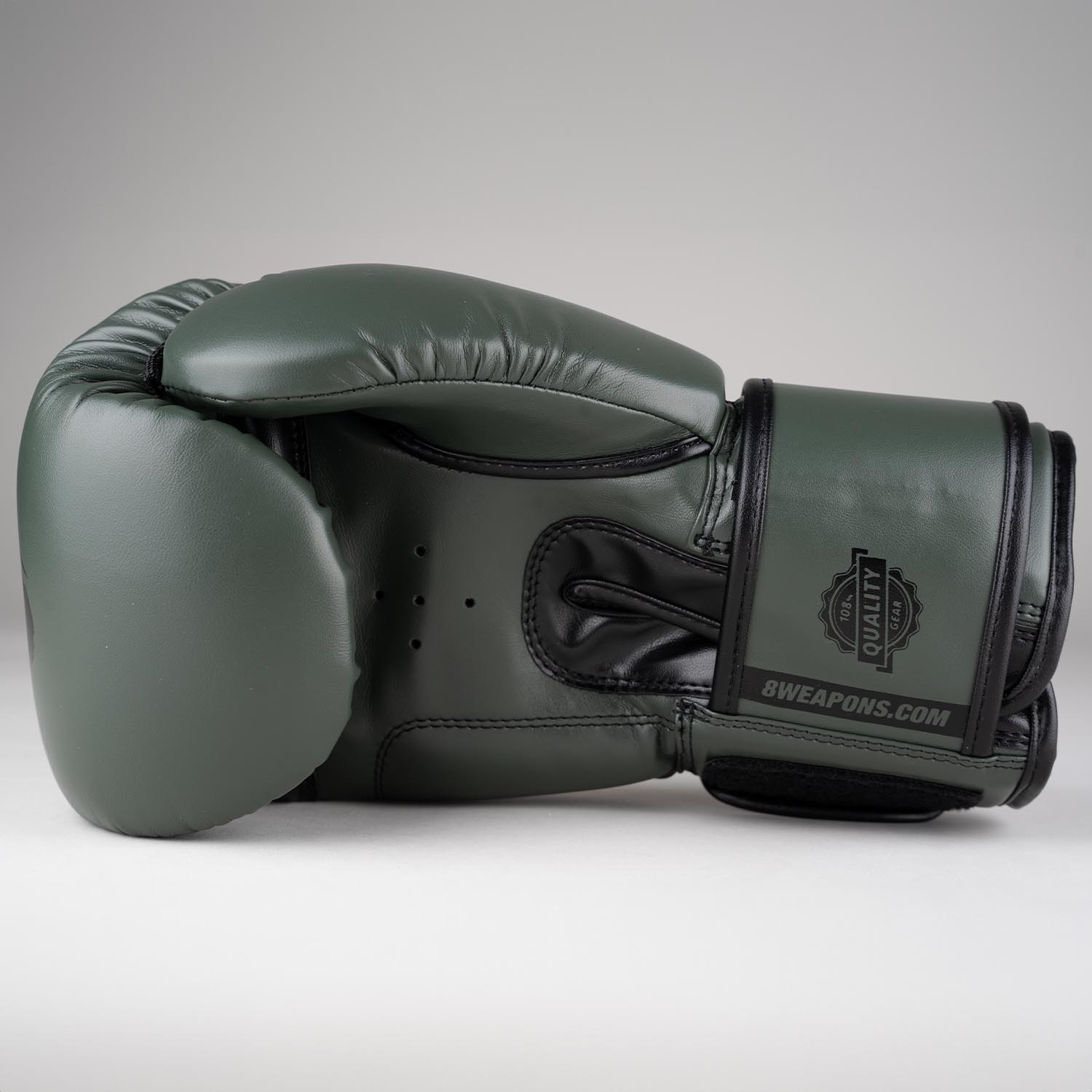 8 WEAPONS Boxhandschuhe, Unlimited 2.0, olive-schwarz, 10 Oz
