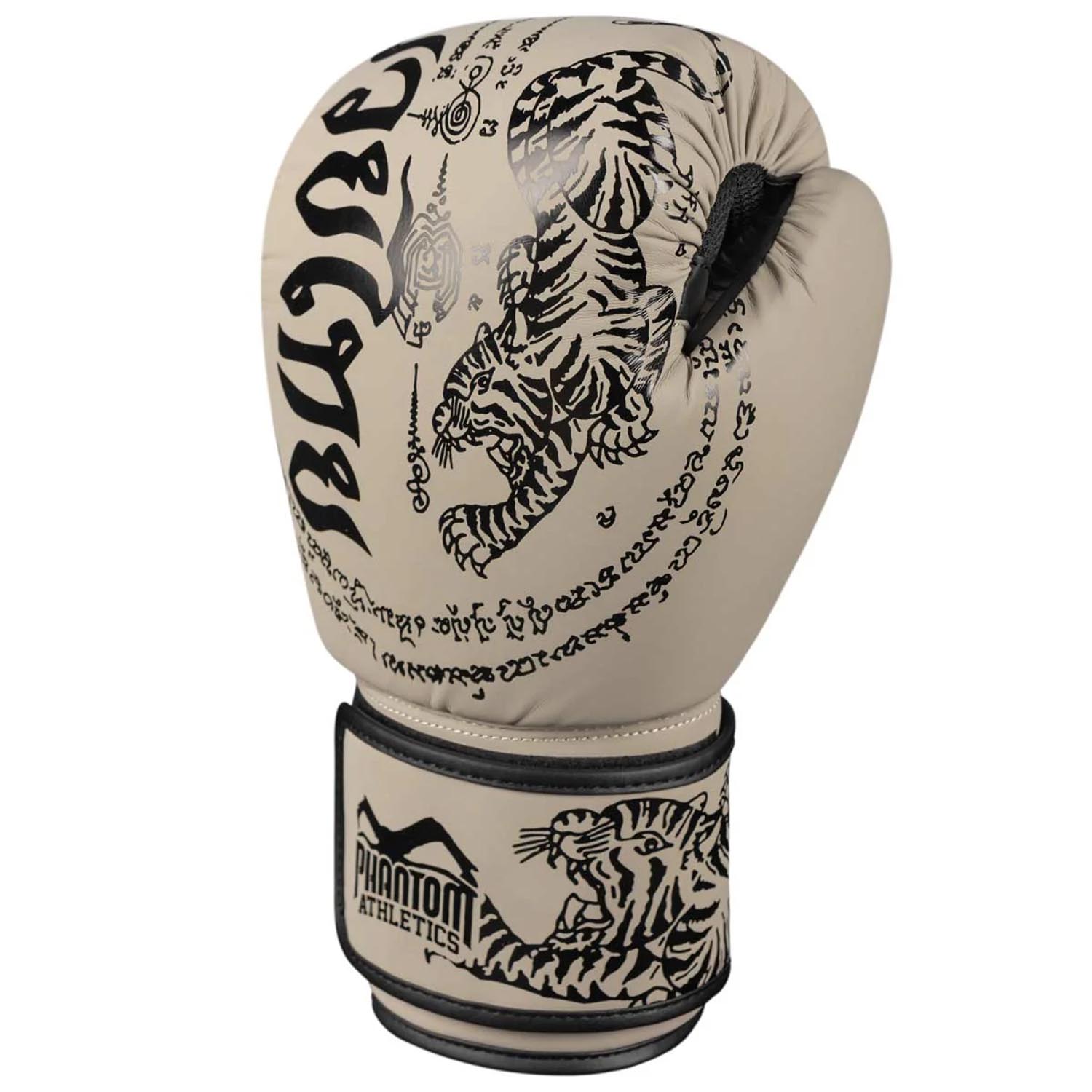Phantom Athletics Boxing Gloves, Muay Thai, sand, 16 Oz