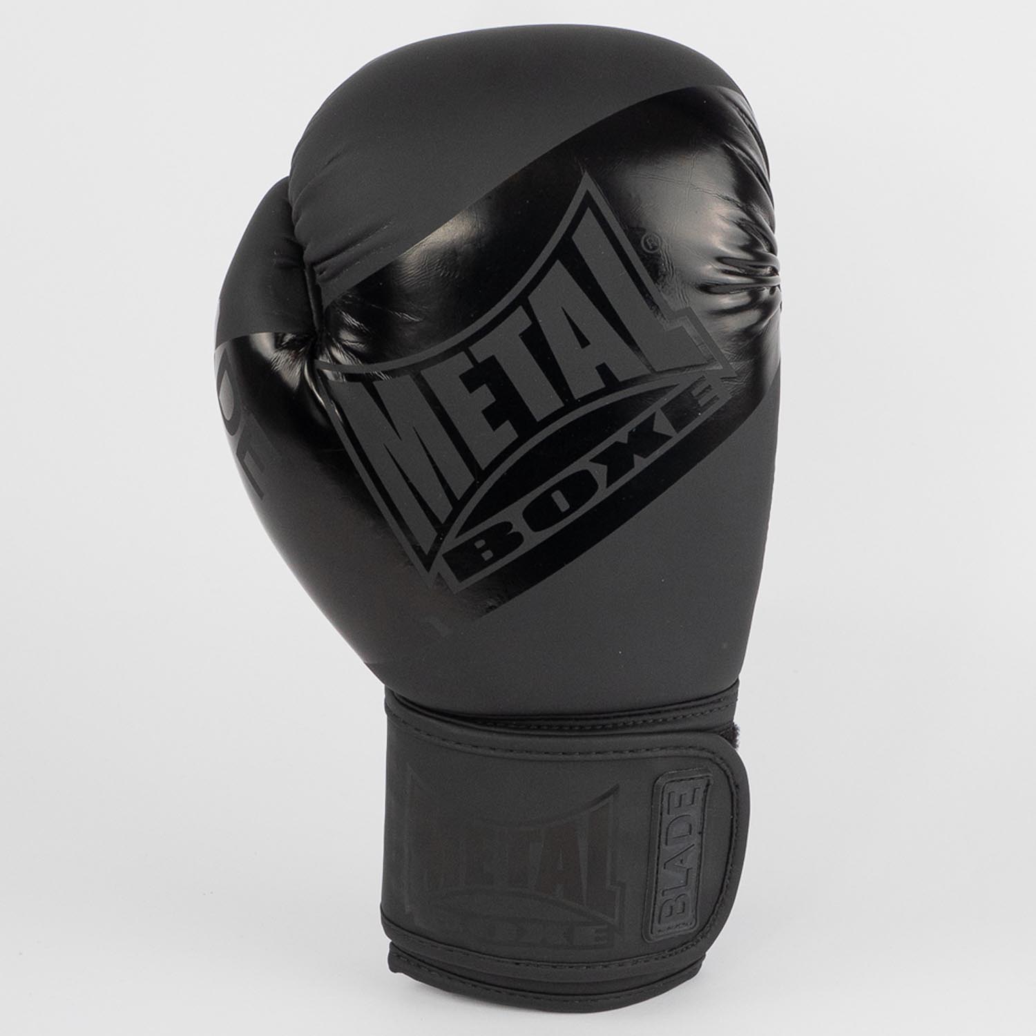 Metal Boxe Boxing Gloves, Blade, black-black, 16 Oz