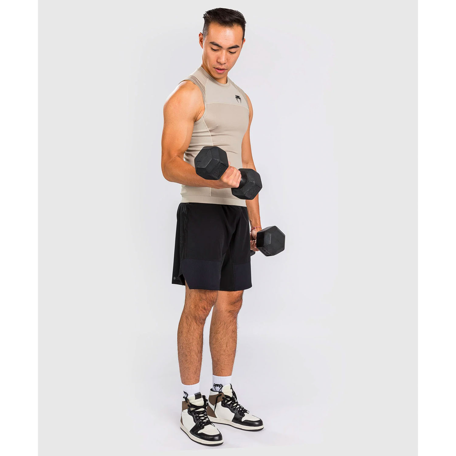 VENUM Rashguard Sleeveless, G-Fit Air, sand, M
