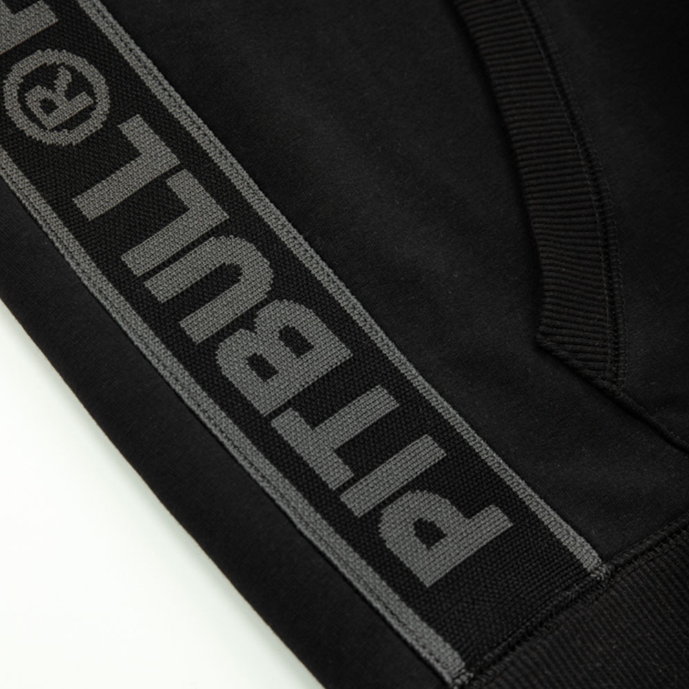 Pit Bull West Coast Hoody, Damen, S Logo F. Terry, schw, XS