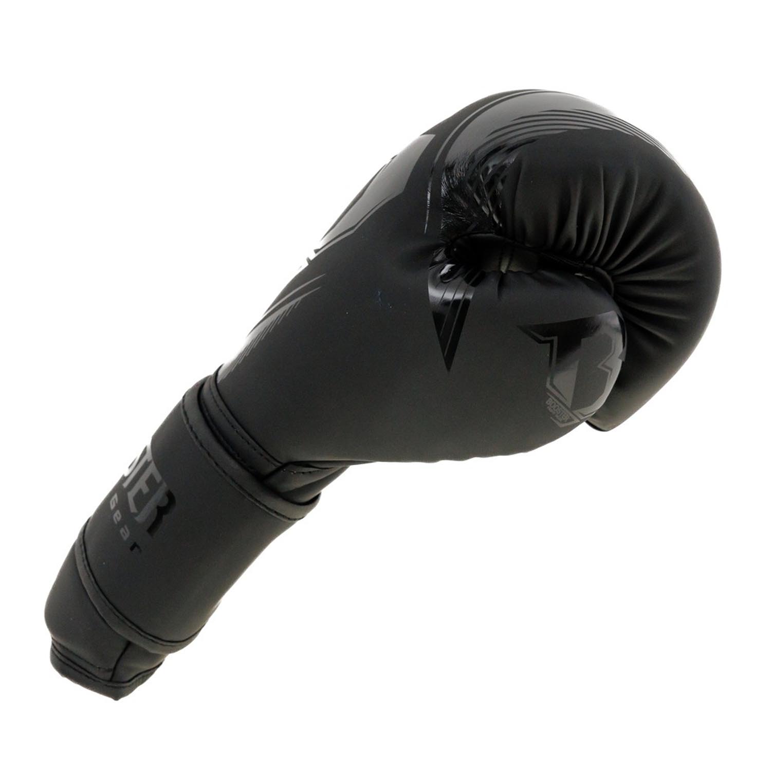 Booster Boxing Gloves, Bangkok Series 5, black-black, 16 Oz