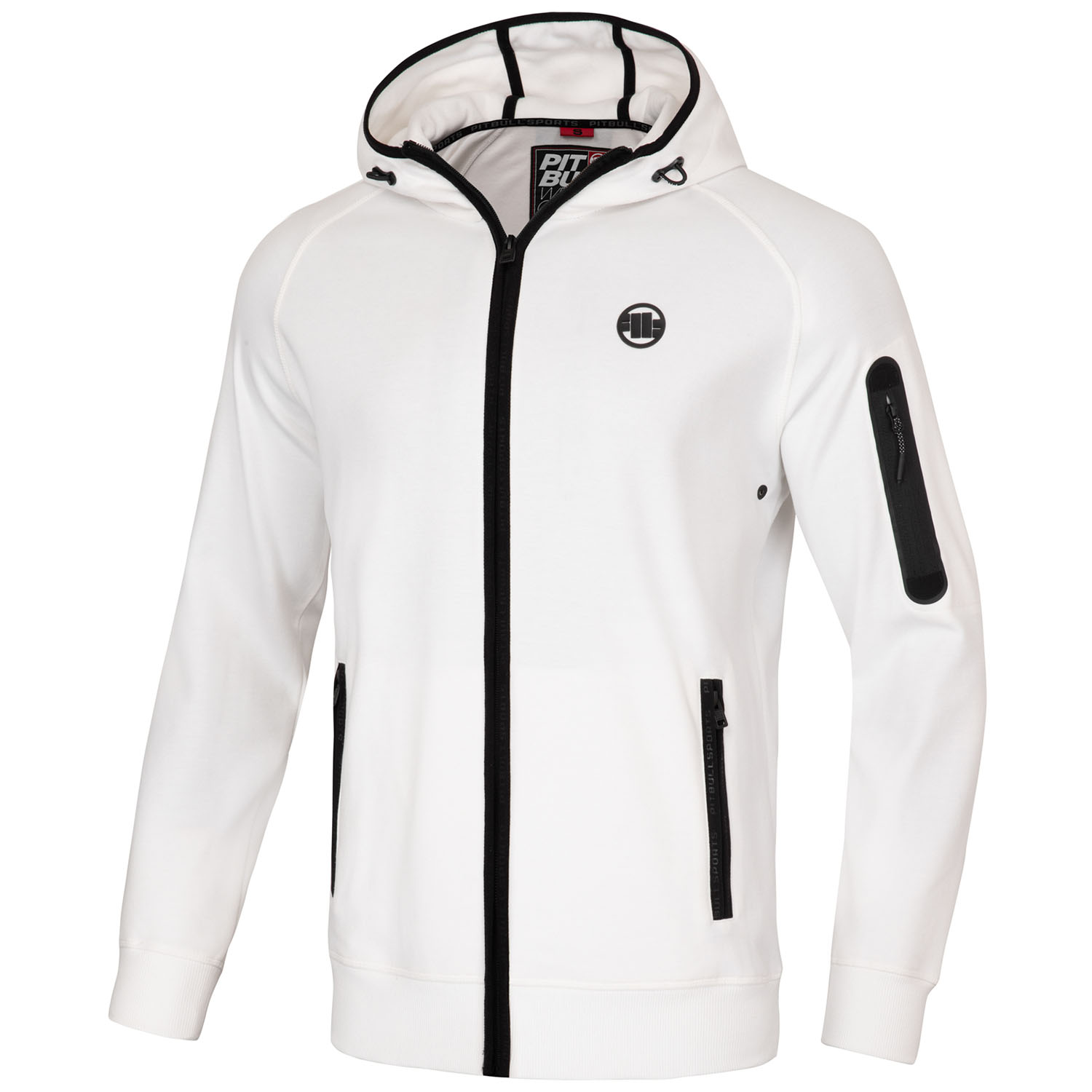 Pit Bull West Coast Zip Hoody, Hermes, white