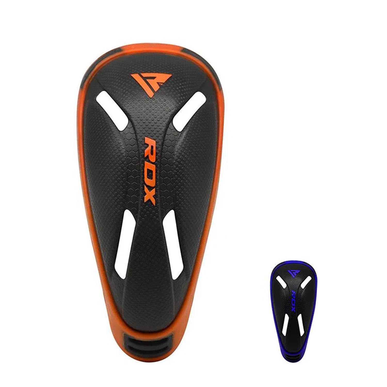 RDX Groin Guard Cup, CX Polygel, grey-orange