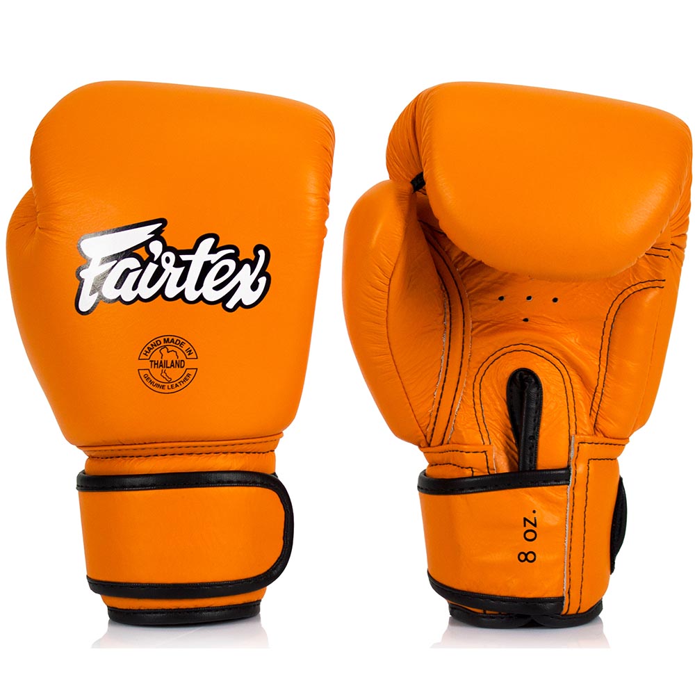 Fairtex Boxhandschuhe, Leder, BGV16, orange, 12 Oz
