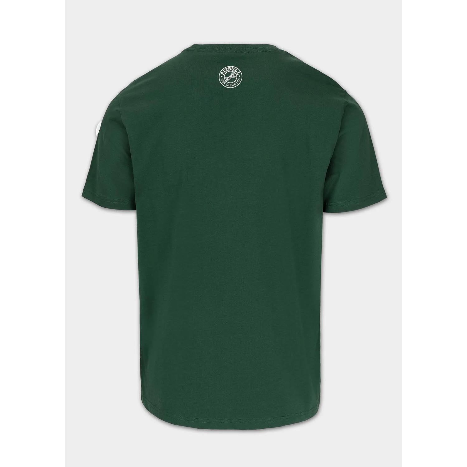 Pit Bull West Coast, T-Shirt, San Diego CA, dark green-white, XXXL