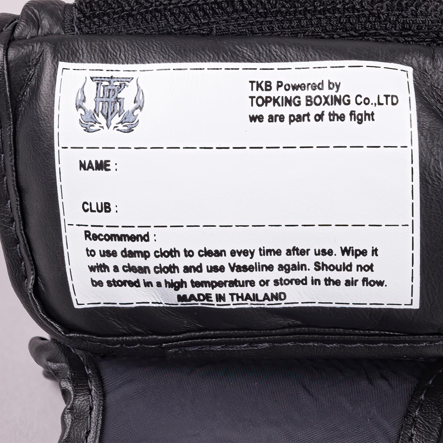 TOP KING BOXING Boxhandschuhe, Super Air, TKBGSA-122, black, 16 Oz