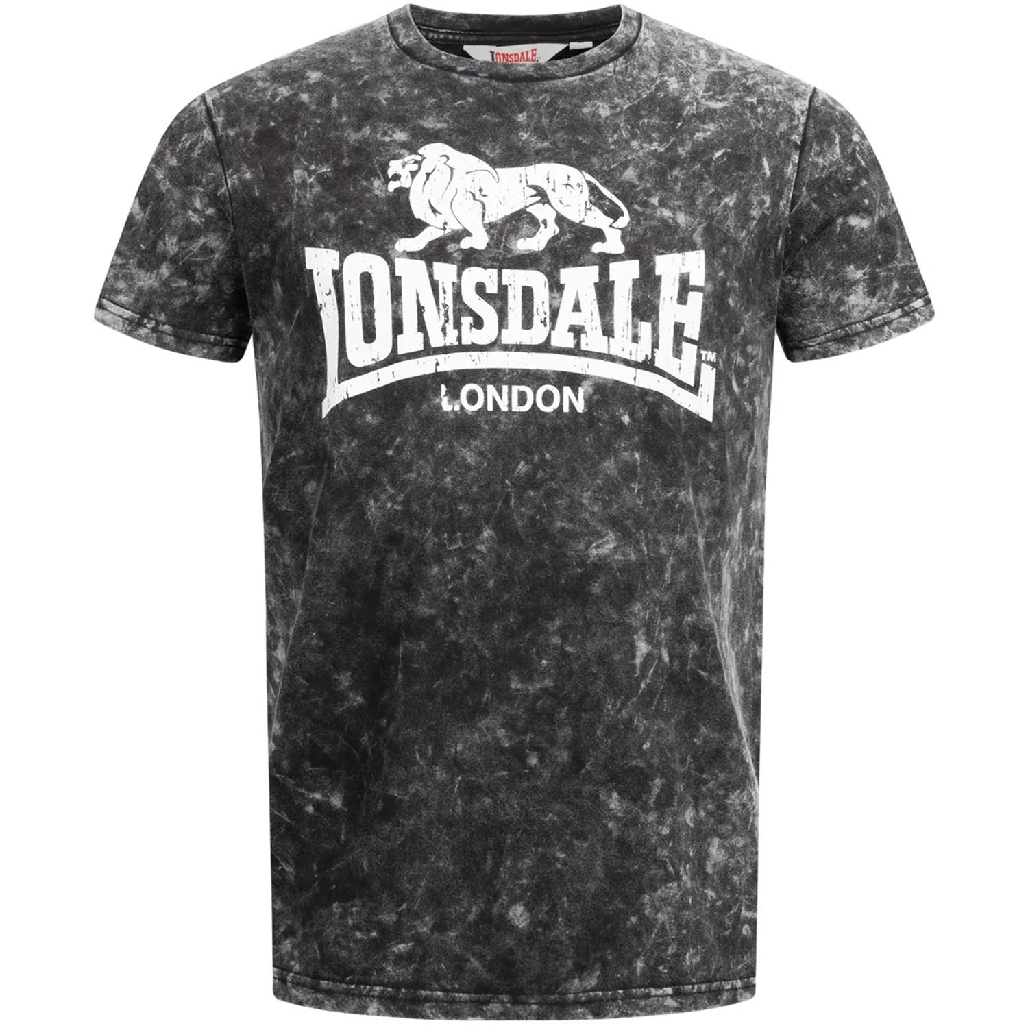 Lonsdale T-Shirt, Ribigill, grau, S