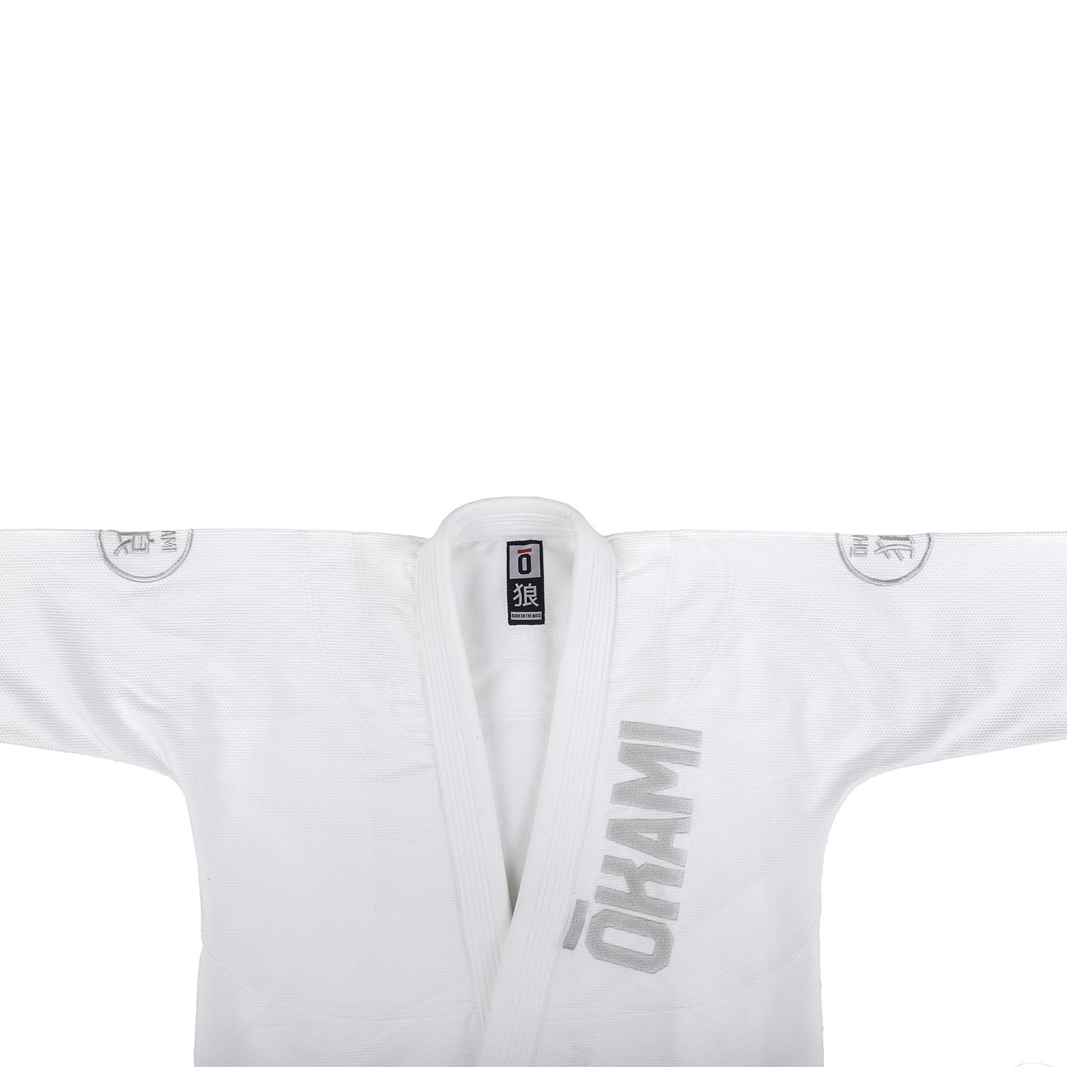 OKAMI BJJ GI, Aniversary, white, A1