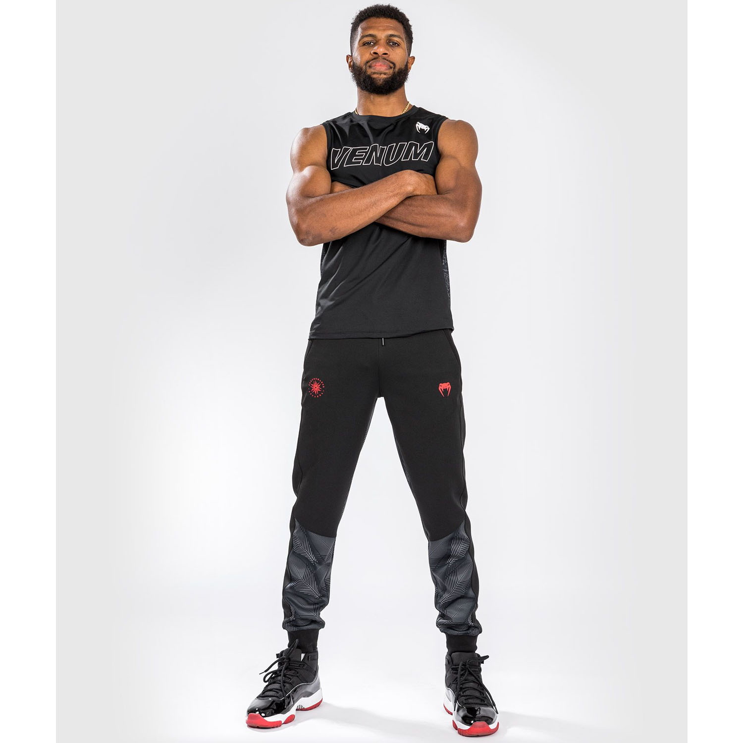 VENUM Jogger, Phantom, black-red, S