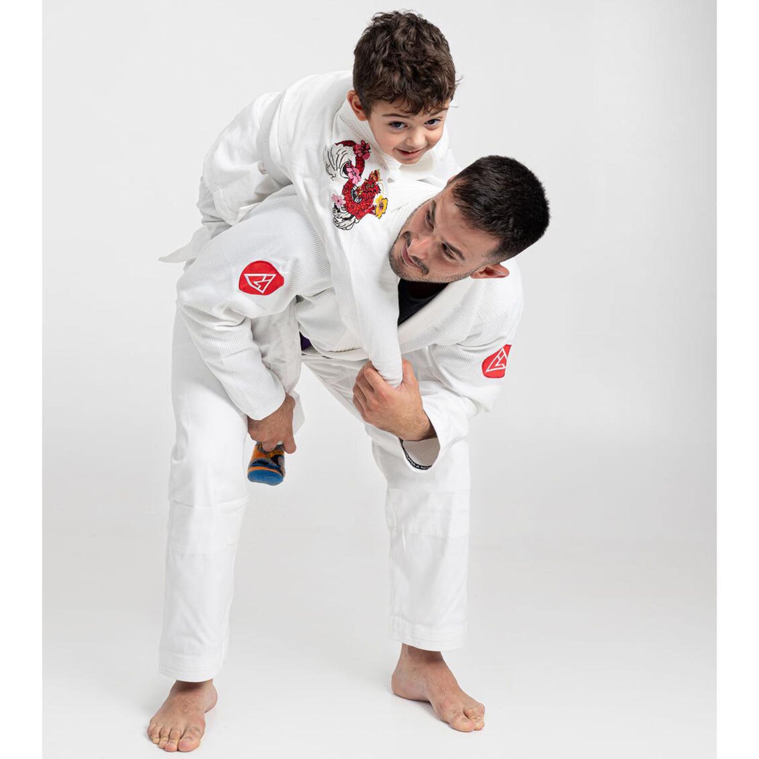 Nakama BJJ GI, Kids, Ryuu, weiß, M2