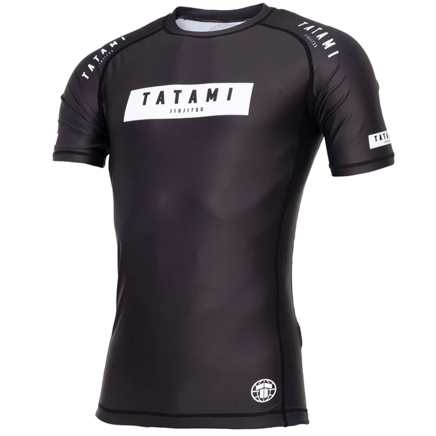 Tatami Rashguard, S/S, Athlete, schwarz-weiß, S