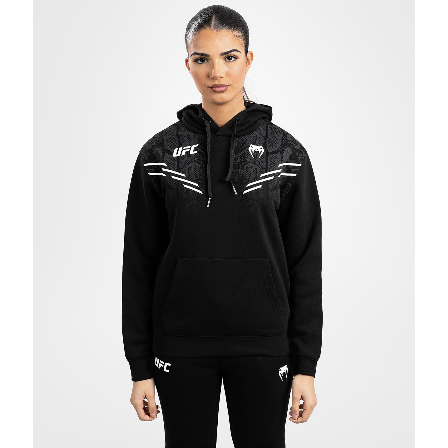 VENUM Hoody, Damen, UFC Replica, Adrenaline, schwarz, M