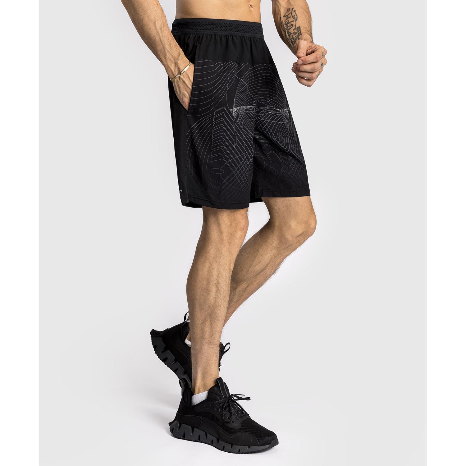VENUM Fitness Shorts, G-Fit Air, black-beige, S