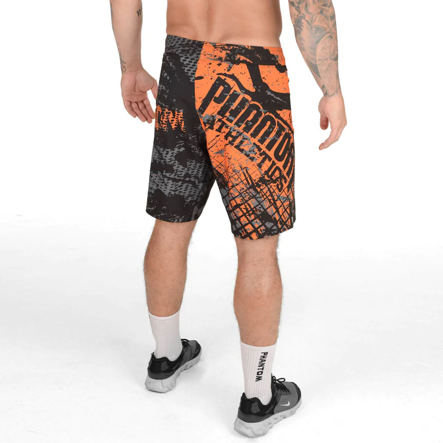 Phantom Athletics MMA Fight Shorts, Flex, Splatter, XL