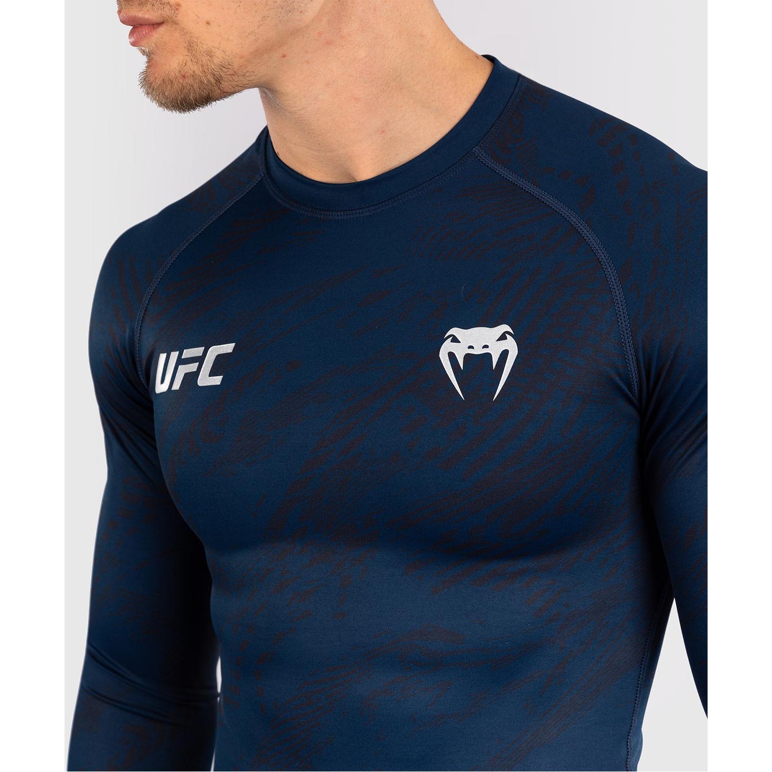 VENUM Rashguard L/S, UFC Fusion Fight Week, dark blue, XL