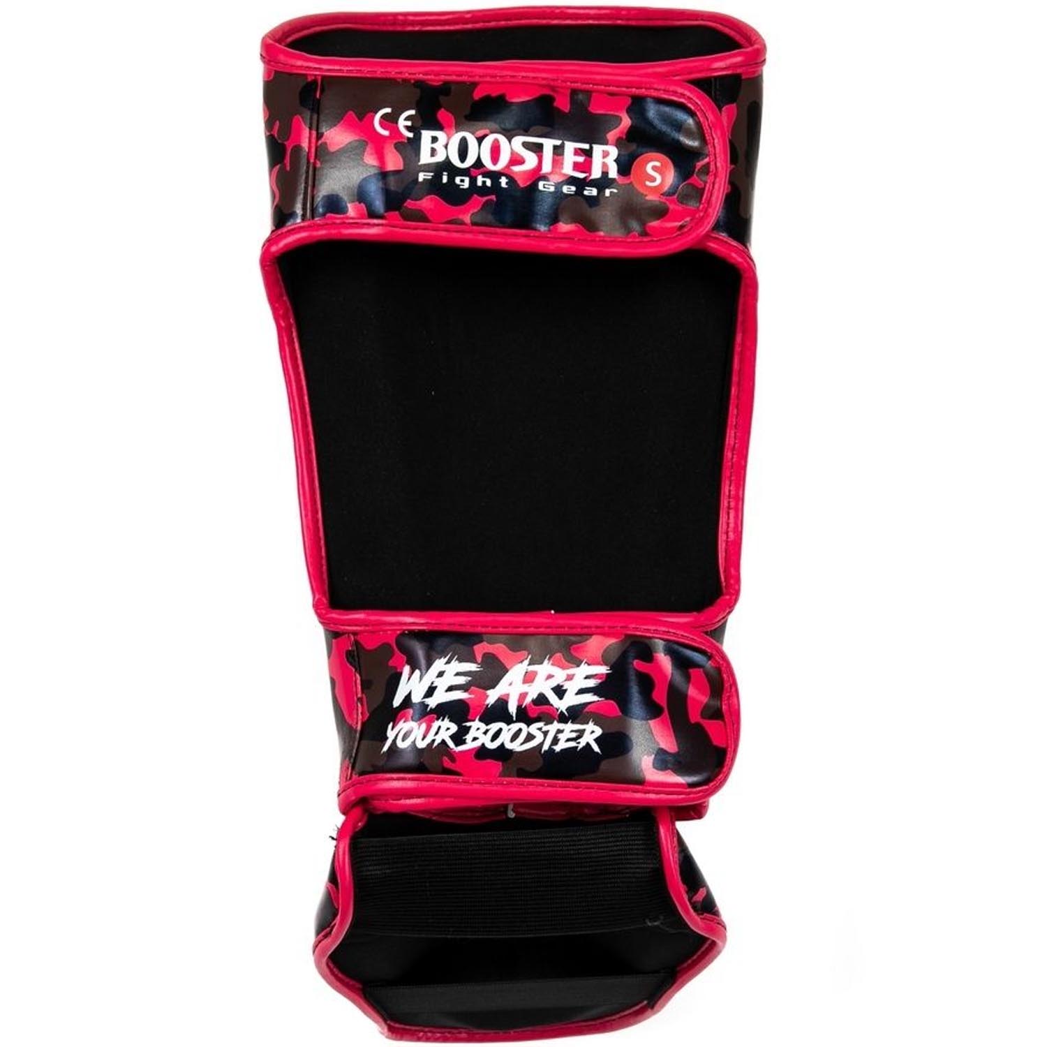 Booster Schienbeinschoner, Kinder, Camo, pink, S