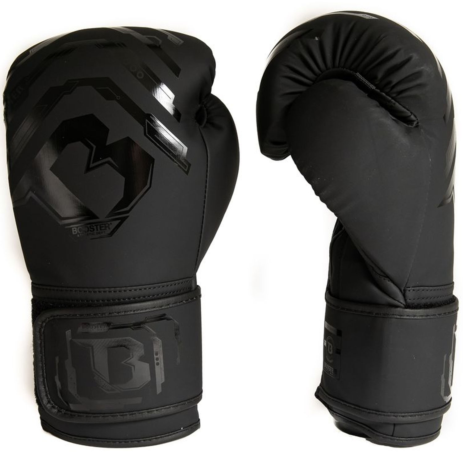 Booster Boxing Gloves, Kinder, Elite V2, black, 6 Oz