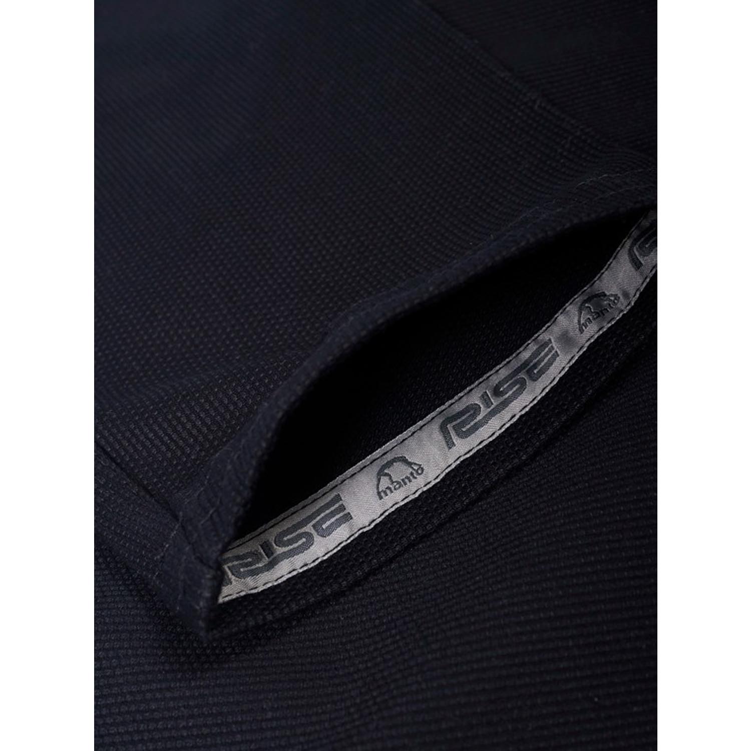 MANTO BJJ Gi, Rise 2.0, black, A1