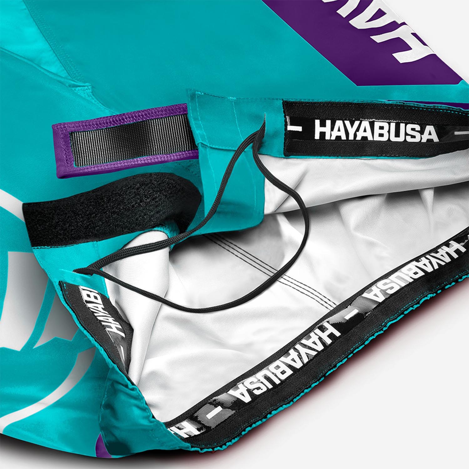Hayabusa MMA Fight Shorts, Icon, türkis-lila, XXL