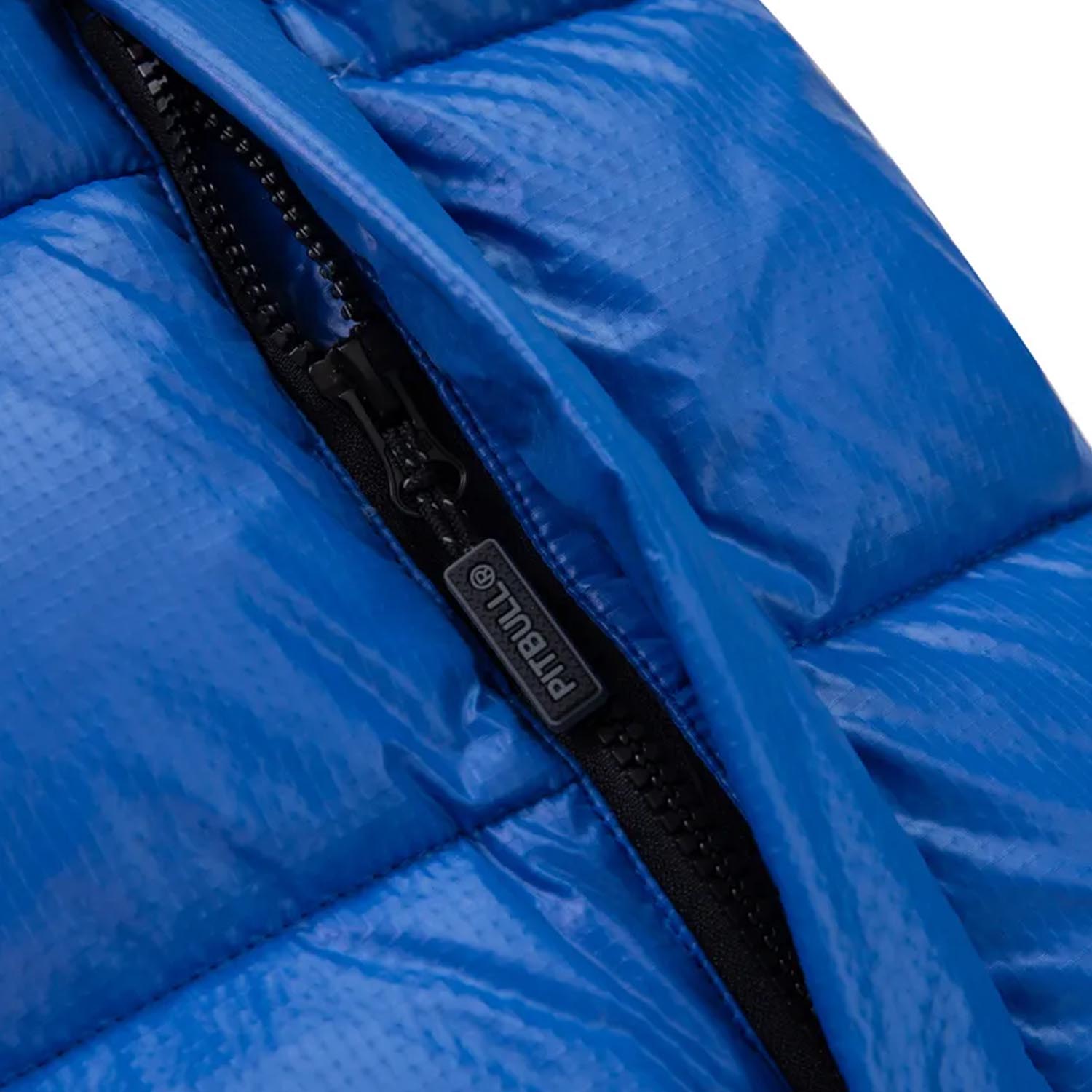 Pit Bull West Coast Jacket, Padded Hooded Pepperwood Ribstop, blue, S