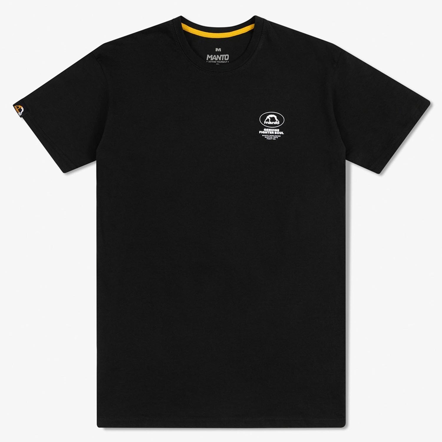 MANTO T-Shirt, Fighter, Soul, black-white, XXL