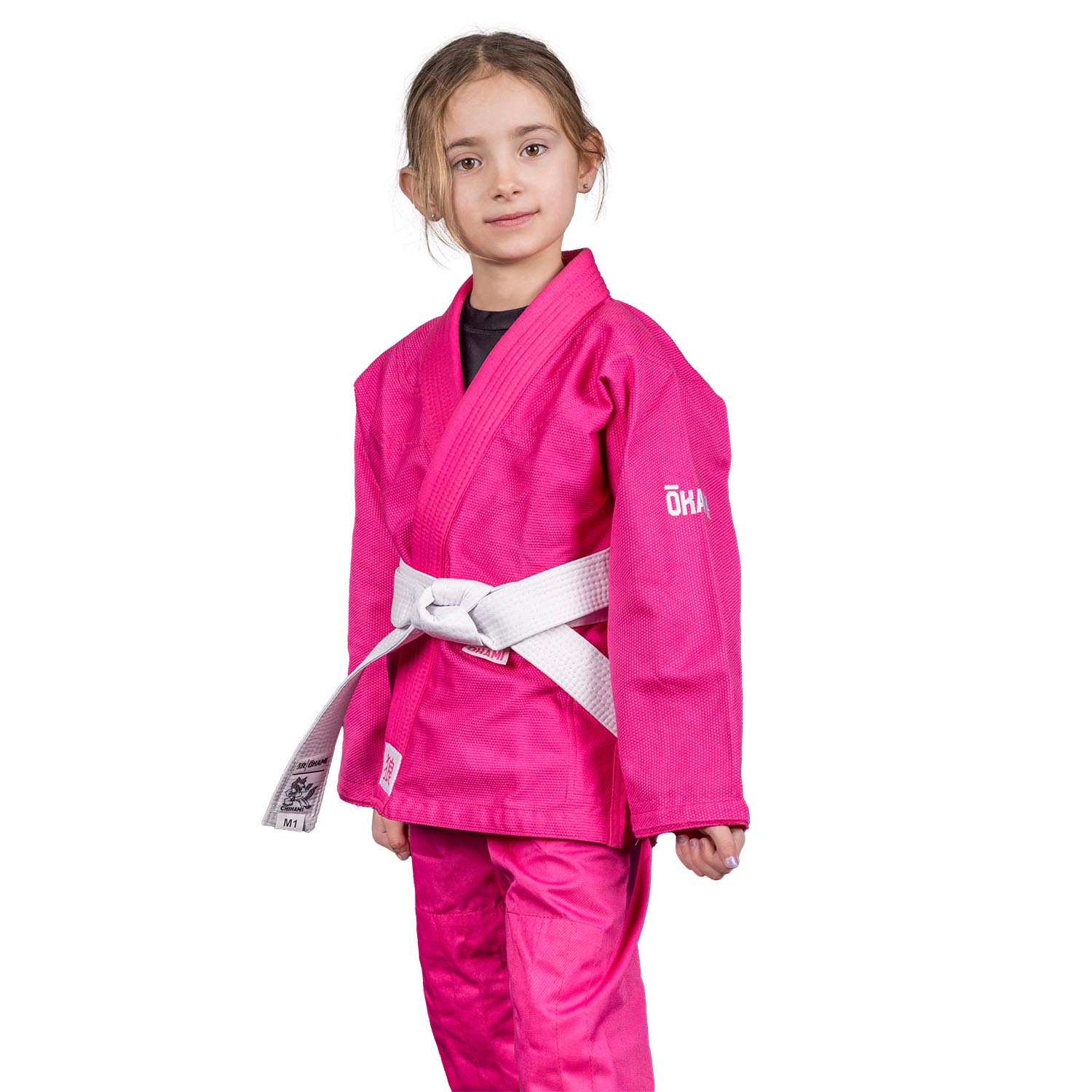 OKAMI BJJ GI, Kids, Hajimari, pink, M5