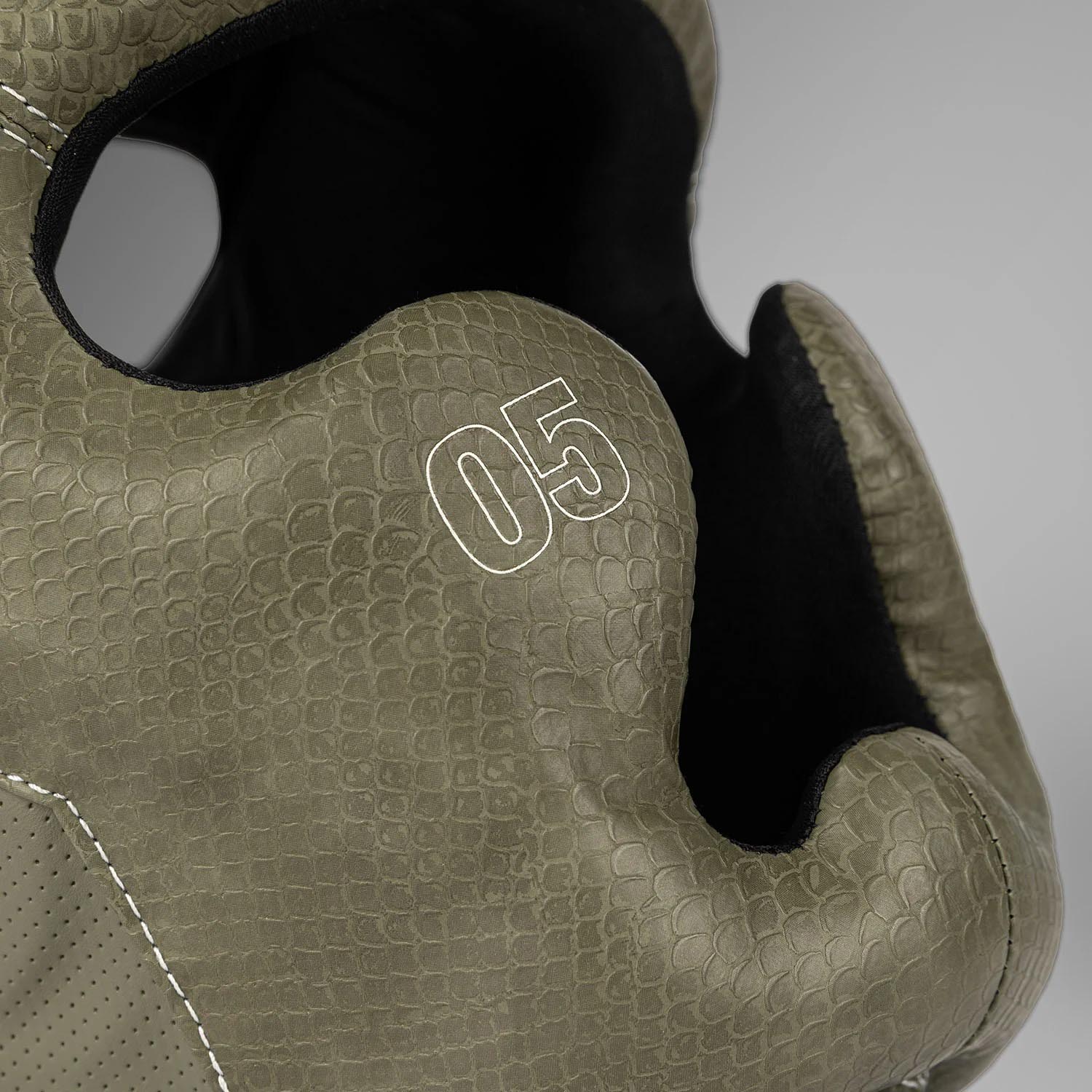 VENUM Headguard, Impact Evo Scales, dark green
