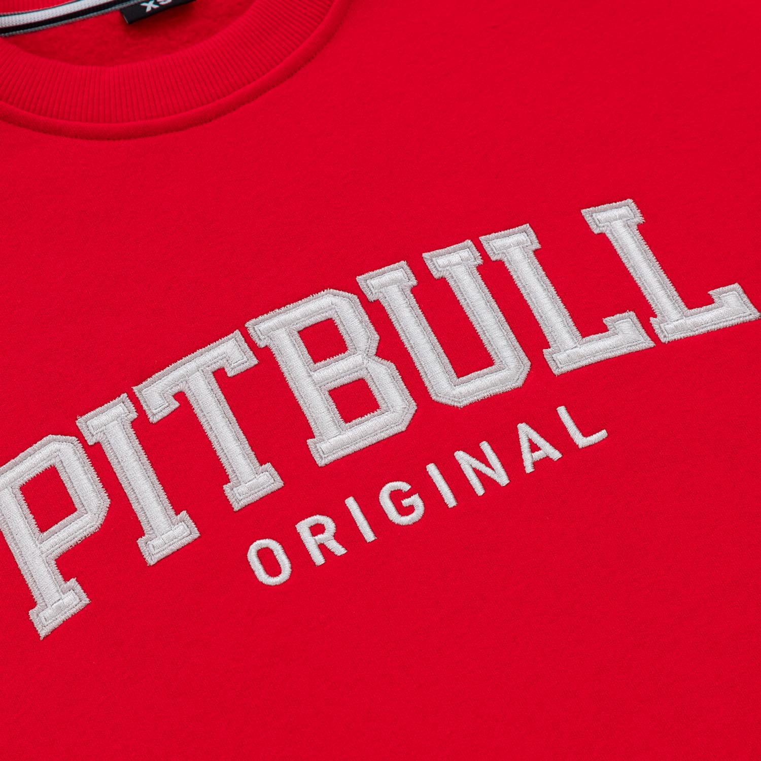 Pit Bull West Coast Crewneck, Women, Tyrian, red, M