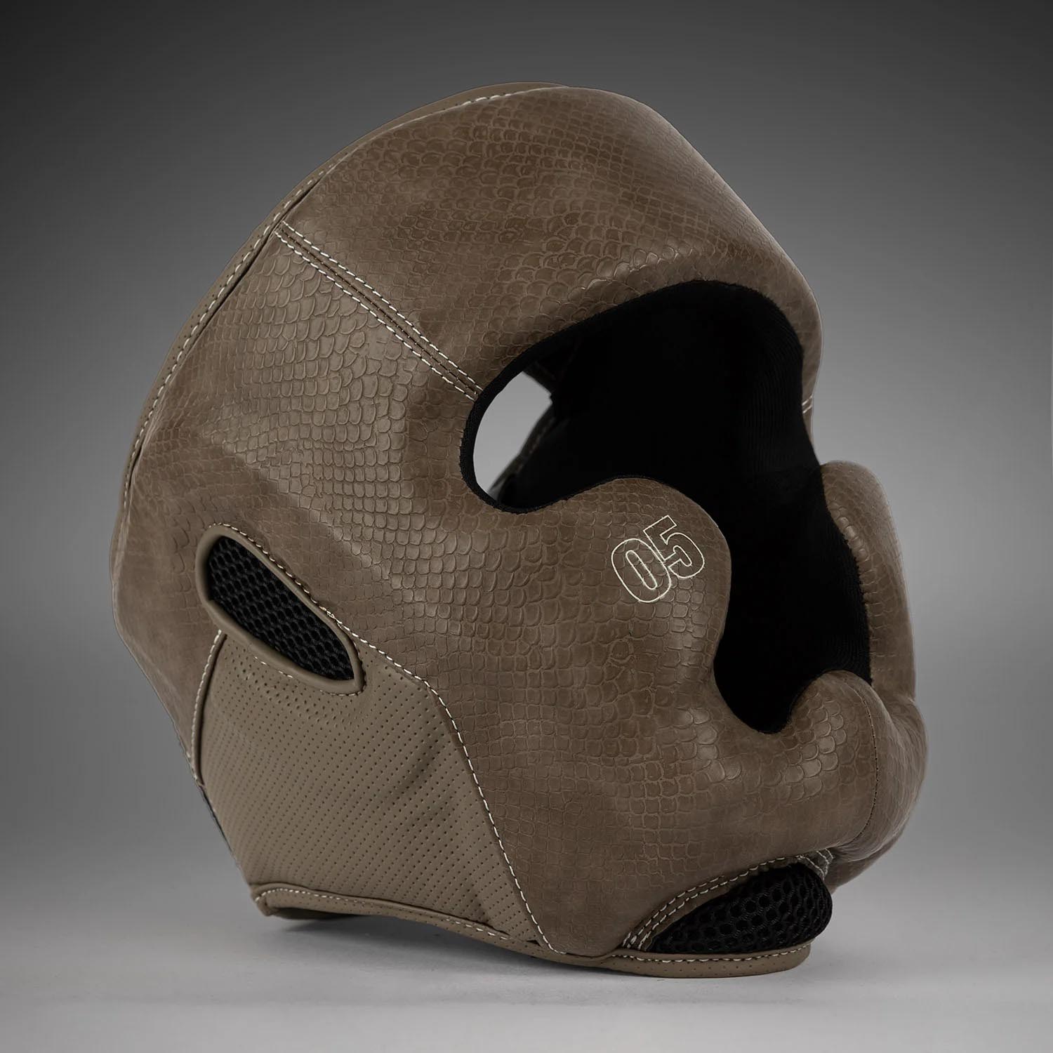 VENUM Headguard, Impact Evo Scales, brown
