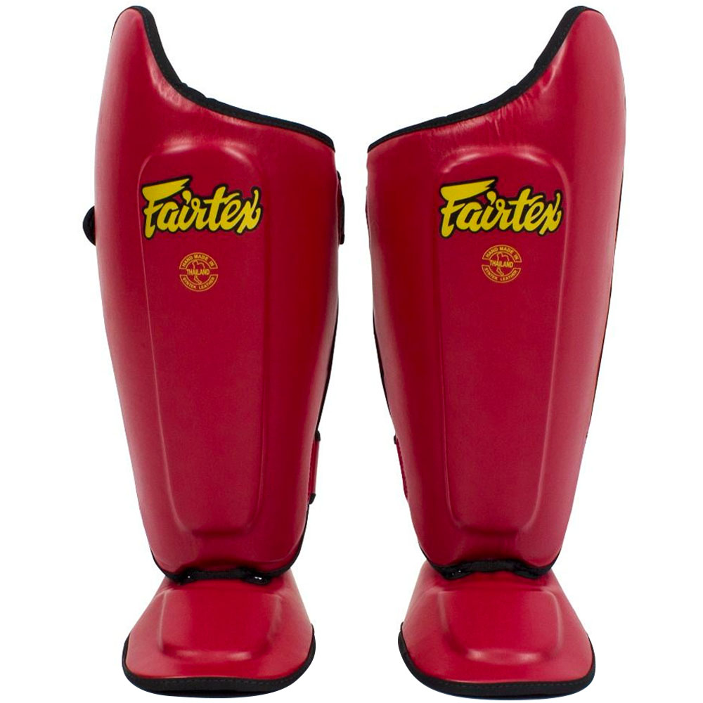 Fairtex Shin Guards, SP8, red, S