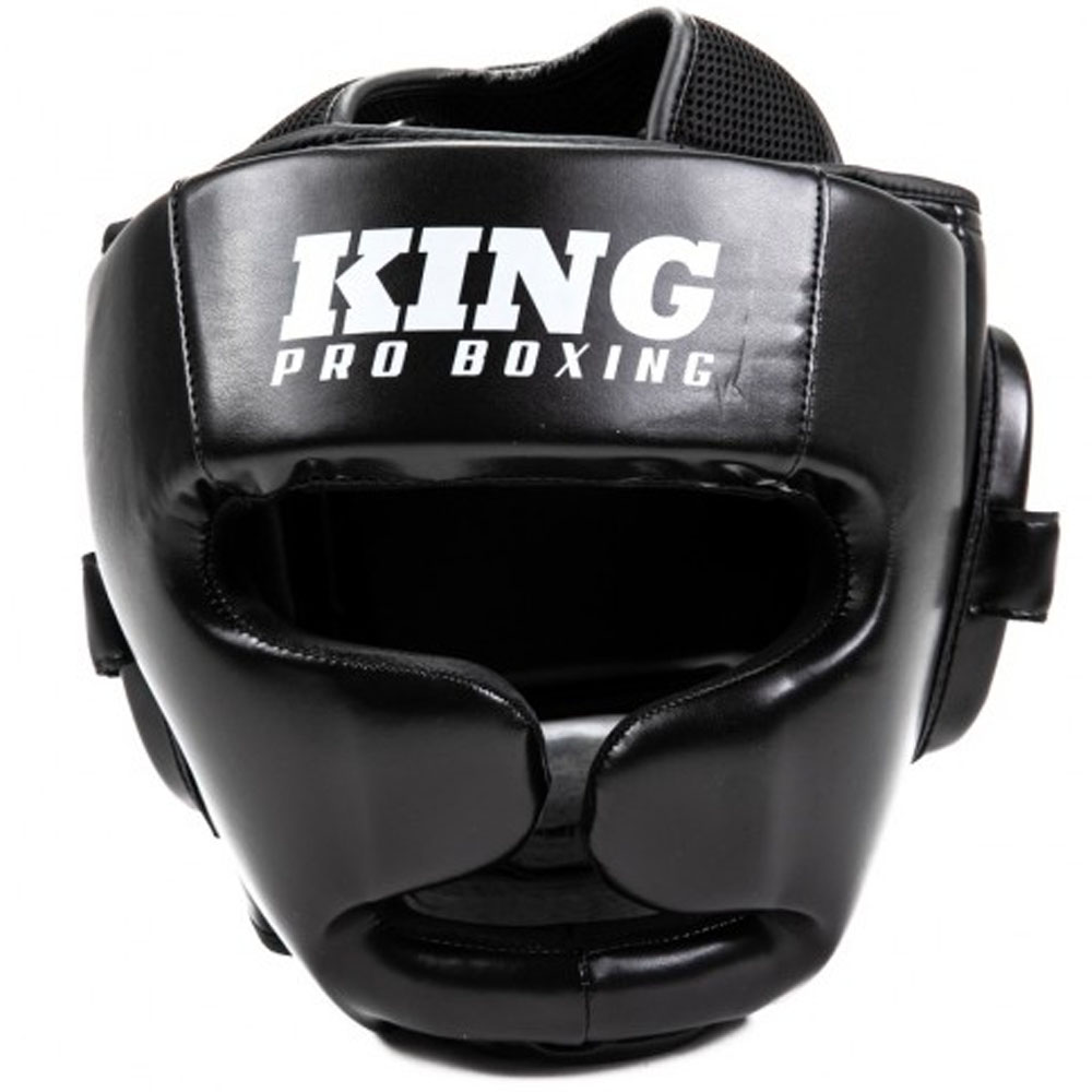 KING PRO BOXING Head Guard, Revo 1, black, S