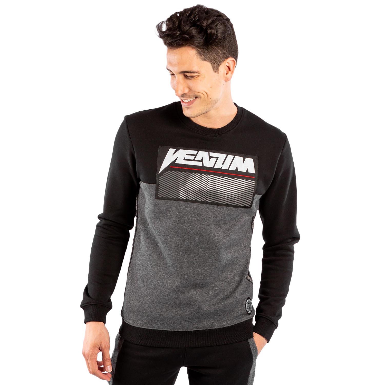 VENUM Pullover, Rafter, schwarz-dunkelgrau, XL
