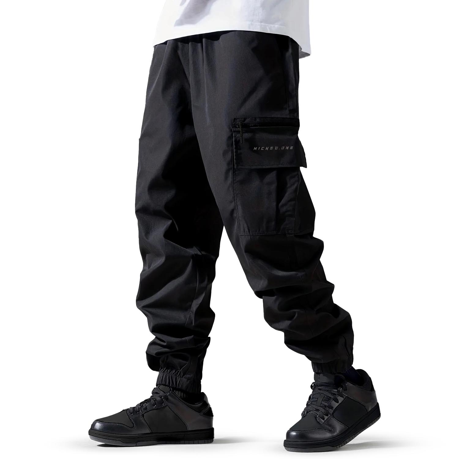 Wicked One Cargo Pants, Ghost, black, XXL