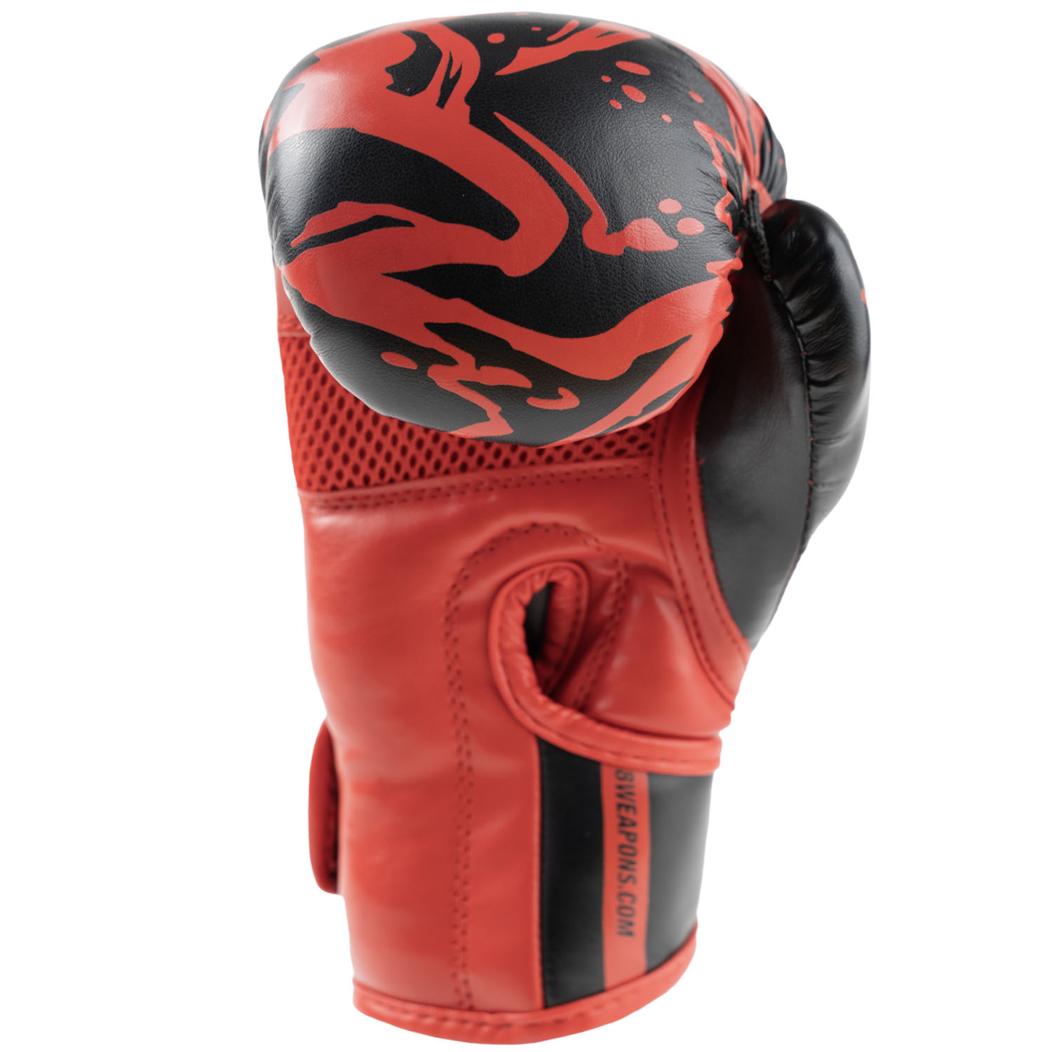 8 WEAPONS Boxhandschuhe, Kinder, Joe, schwarz-rot, 8 Oz